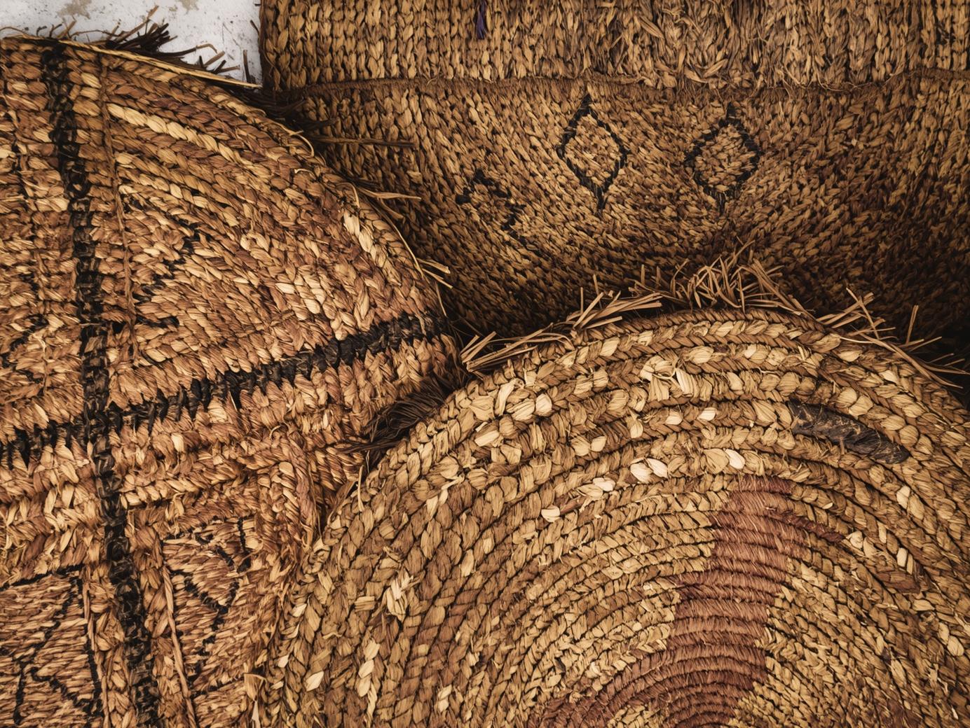 Madurkathi mats handwoven in Eastern India